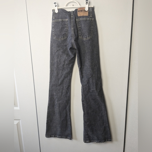 Y2K 2000' Flare Jeans Size 24 High Waist Brand New Time  Stretch Material - Picture 6 of 13